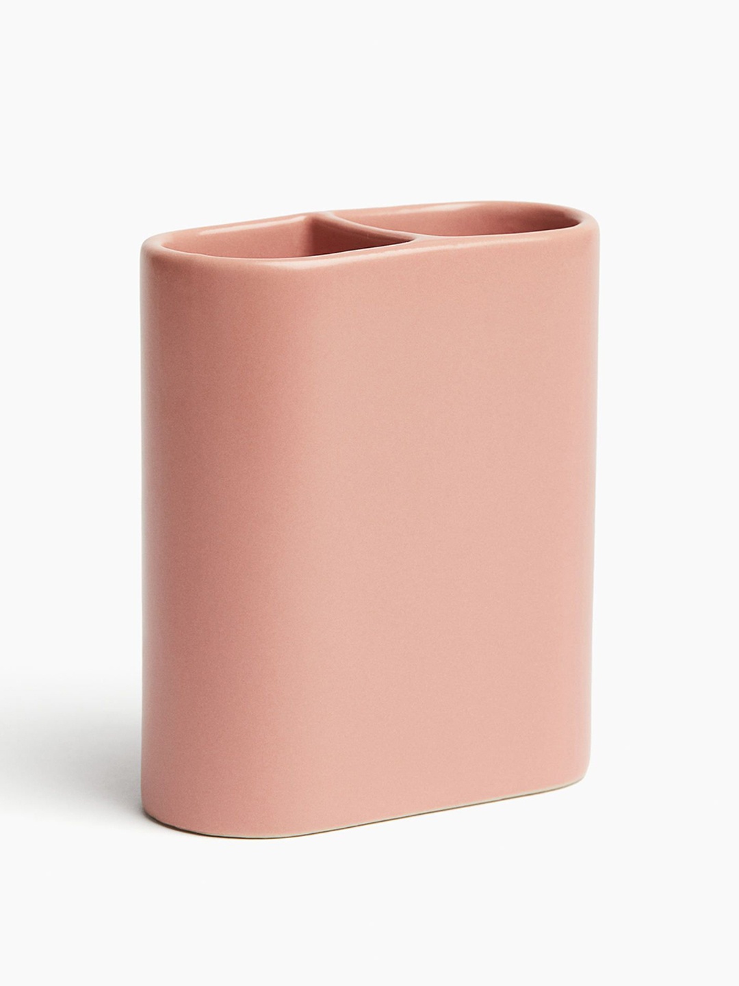 

H&M Pink Stoneware Toothbrush Mug