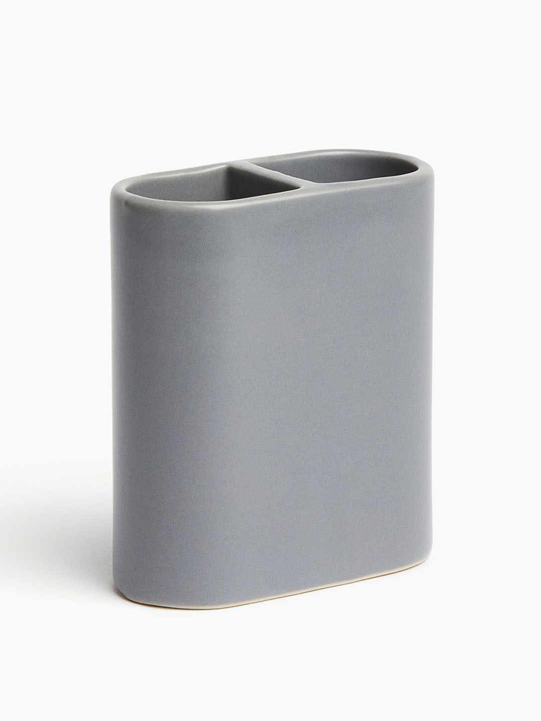 

H&M Grey Stoneware Toothbrush Mug