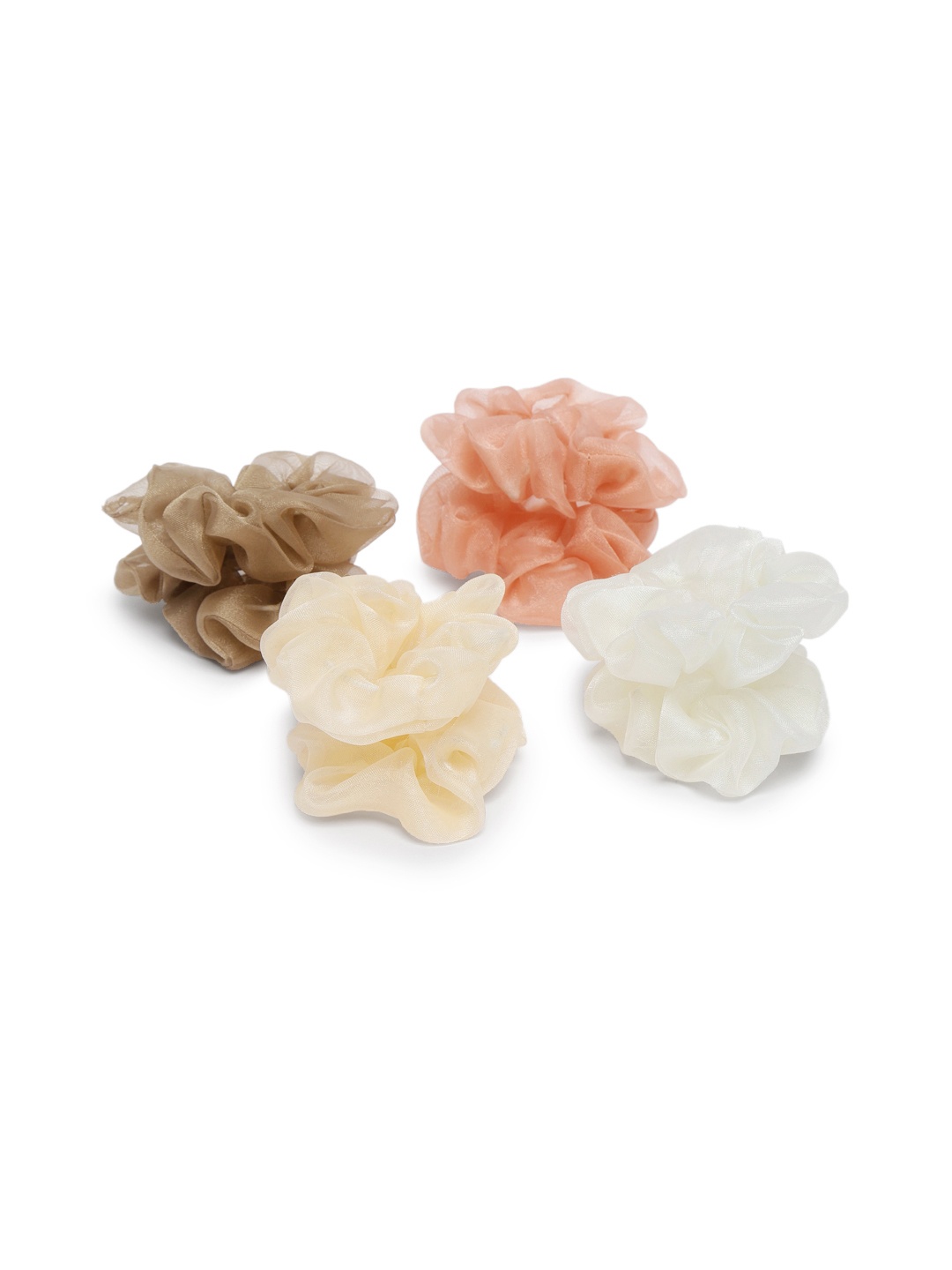 

LAIDA Women Set of 8 Assorted Organza Scrunchies