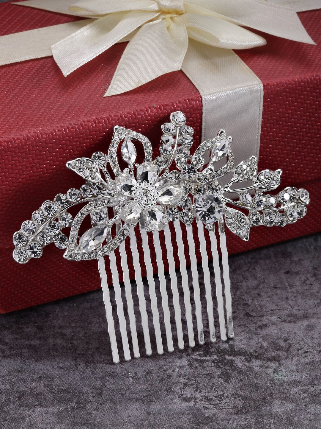 

VOGUE HAIR ACCESSORIES Women Comb Pin, Silver