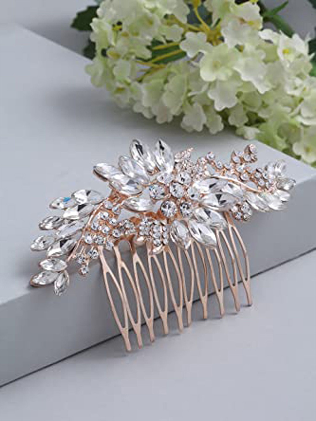 

VOGUE HAIR ACCESSORIES Women Comb Pin, Gold
