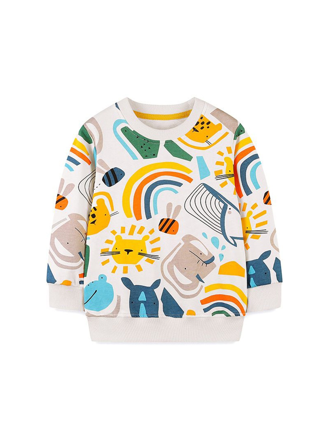

StyleCast Unisex Kids Printed Sweatshirt, White