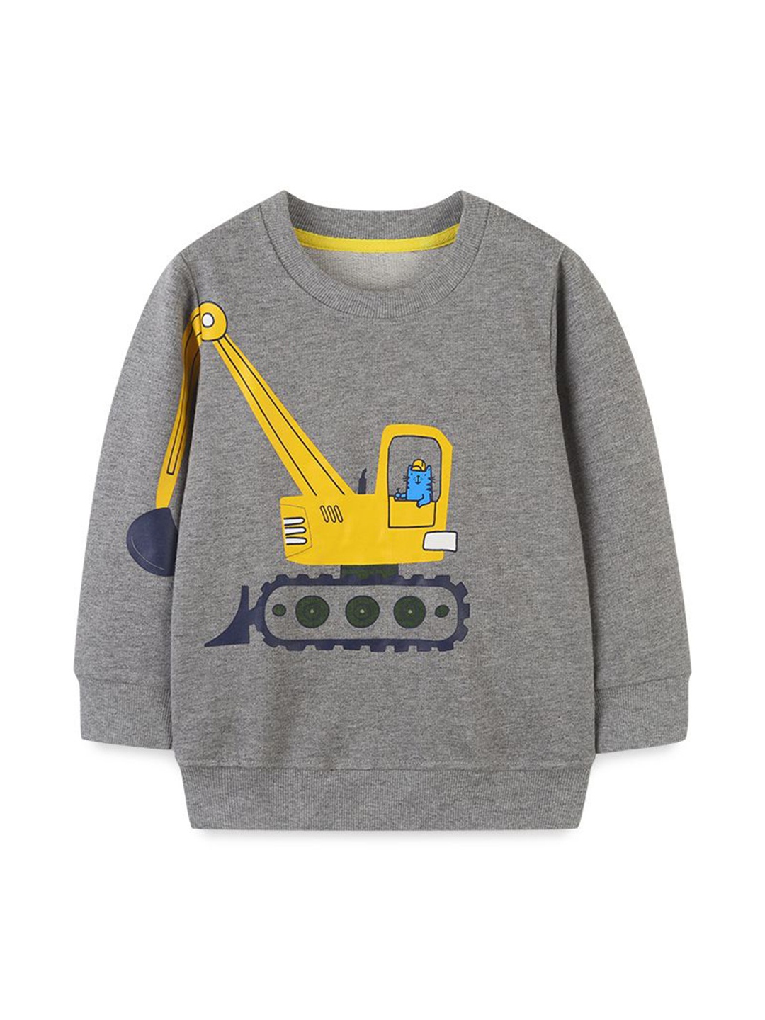 

StyleCast Boys Printed Sweatshirt, Grey