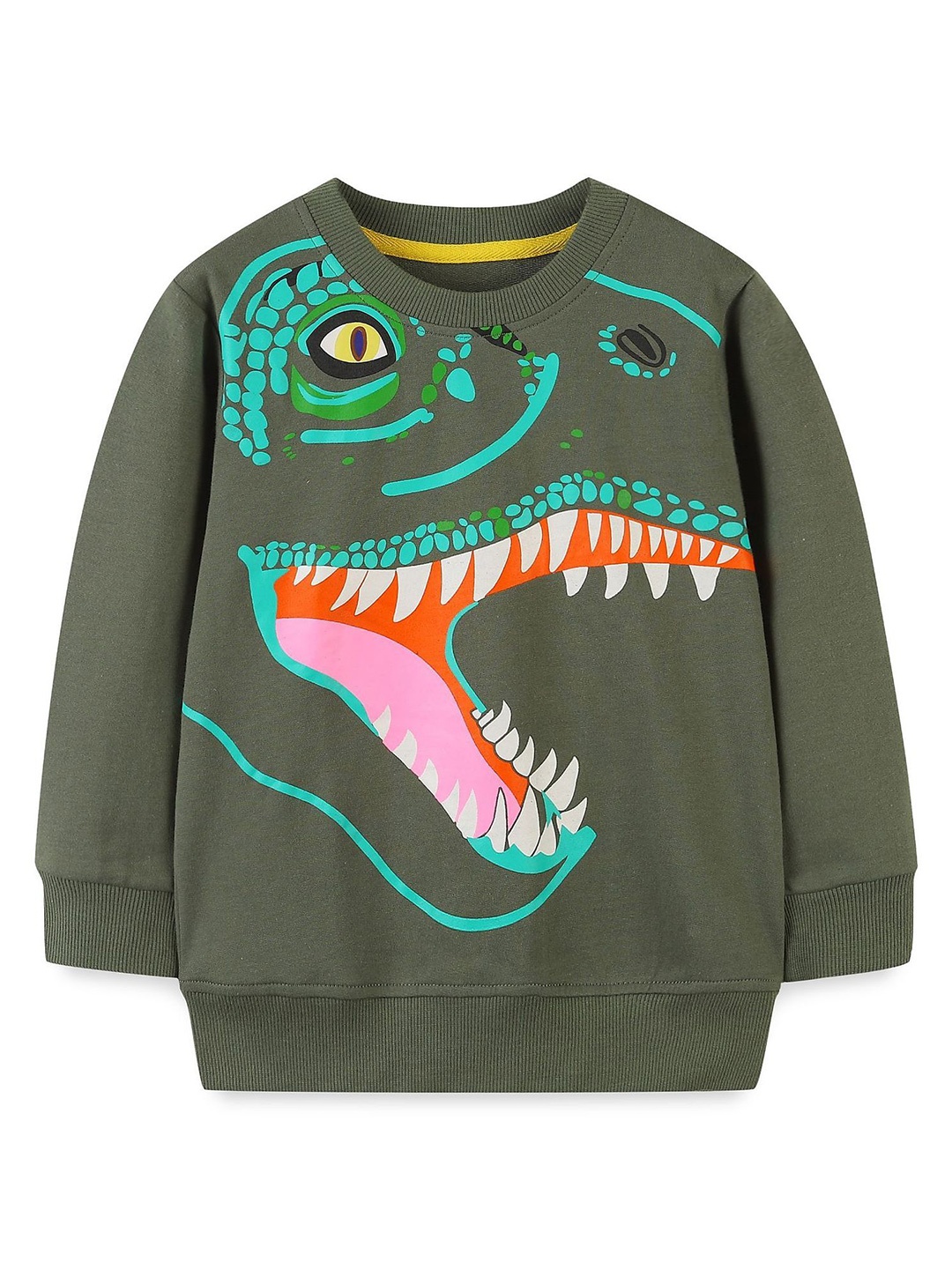 

StyleCast Boys Printed Sweatshirt, Olive
