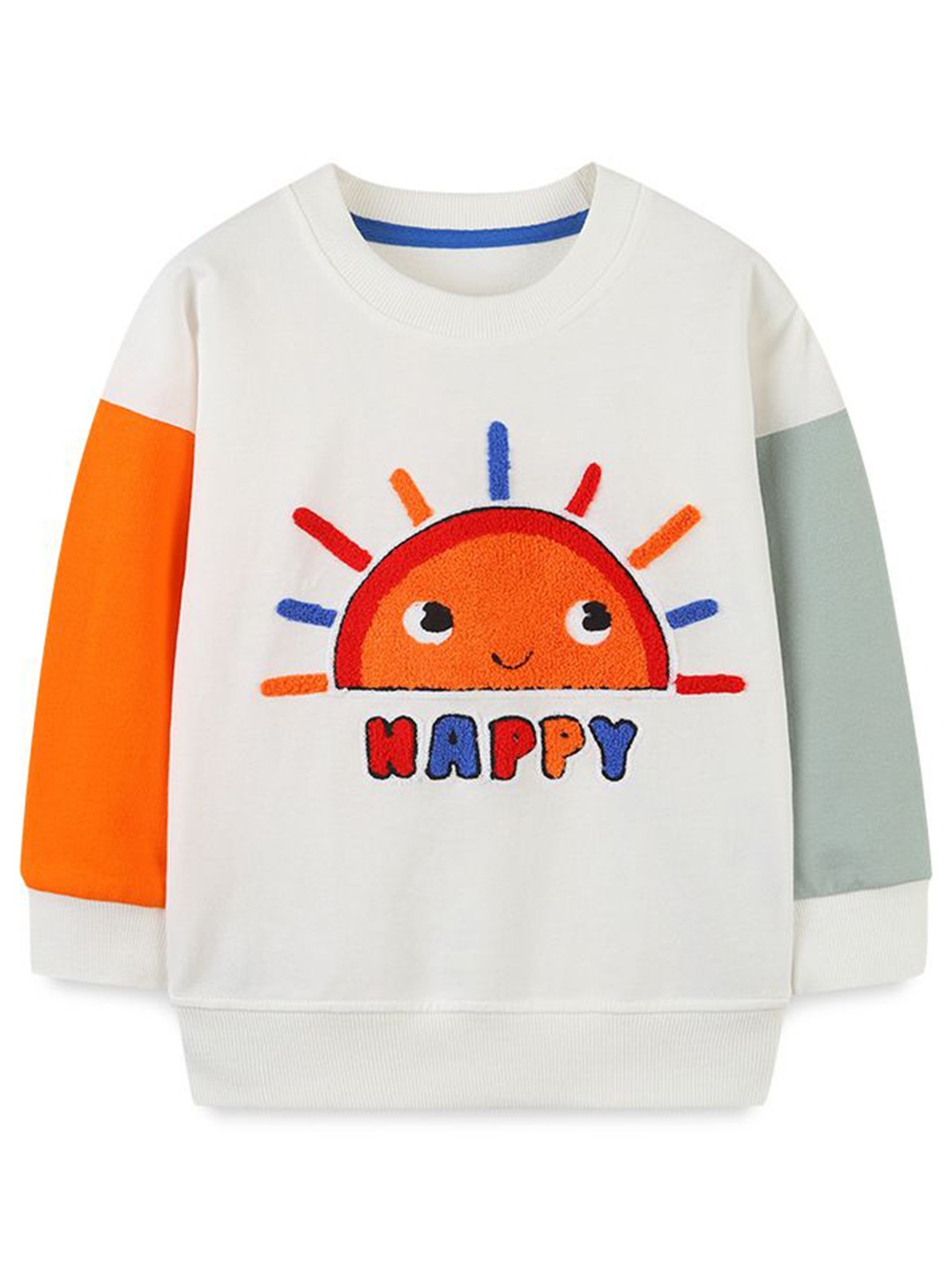 

StyleCast Boys Printed Sweatshirt, White