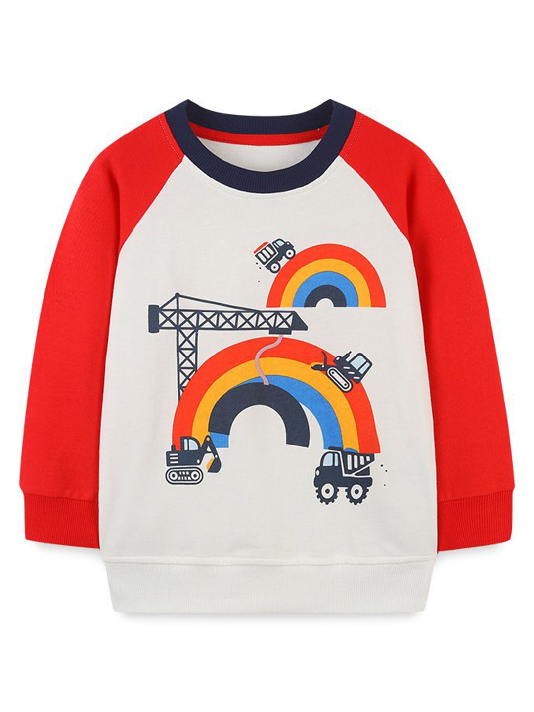 

StyleCast Boys Printed Sweatshirt, White