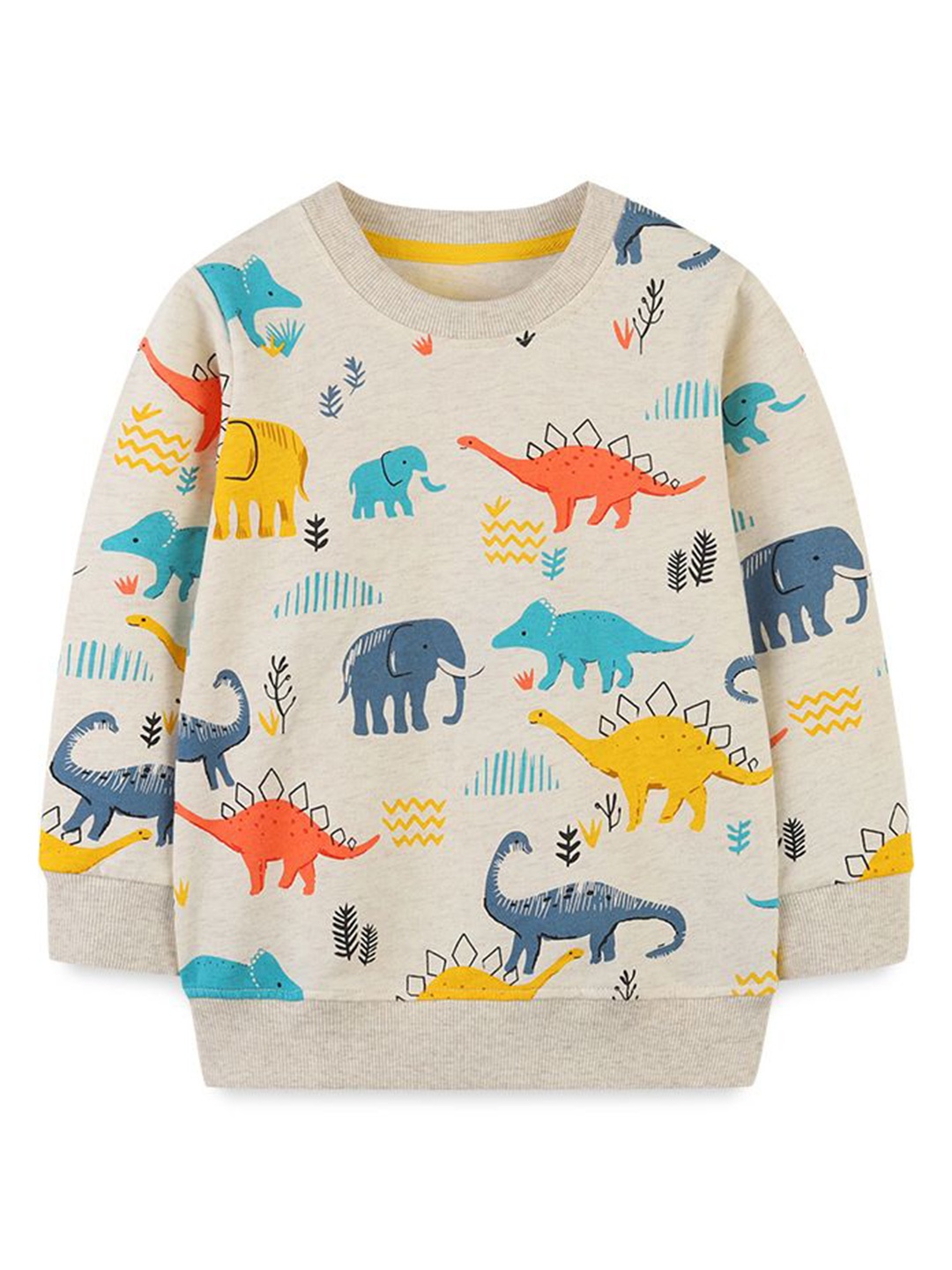

StyleCast Boys Printed Sweatshirt, Beige