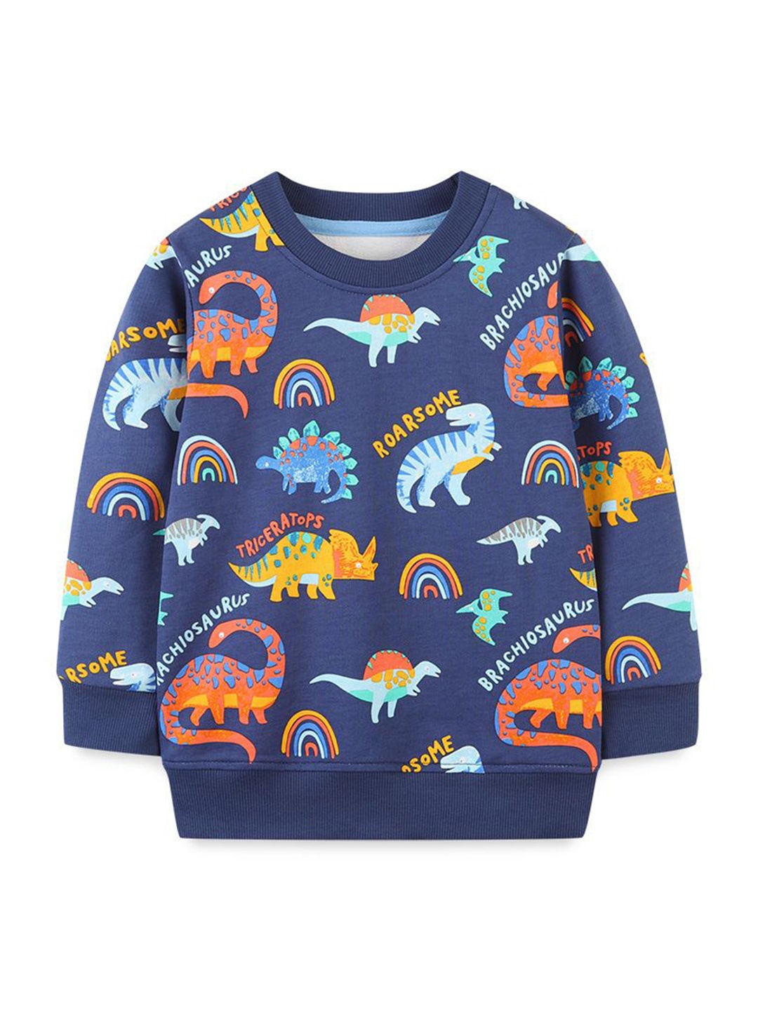 

StyleCast Boys Printed Sweatshirt, Navy blue