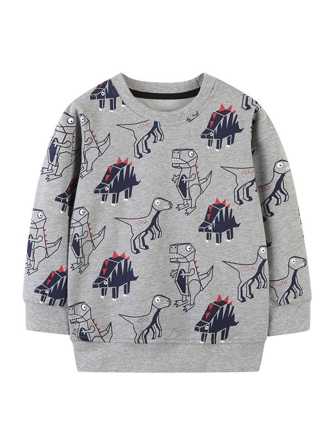 

StyleCast Boys Printed Sweatshirt, Grey