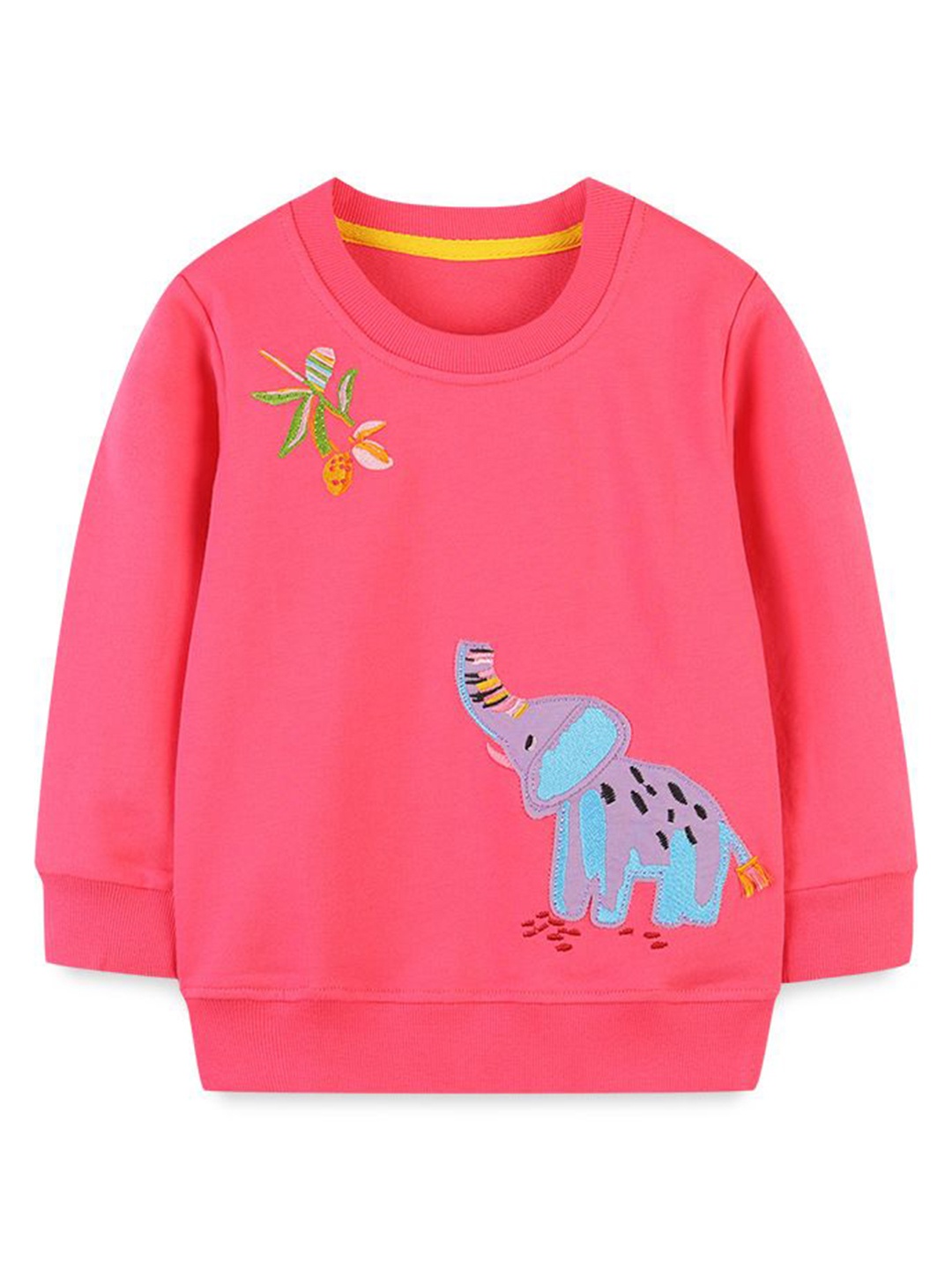 

StyleCast Girls Printed Sweatshirt, Pink