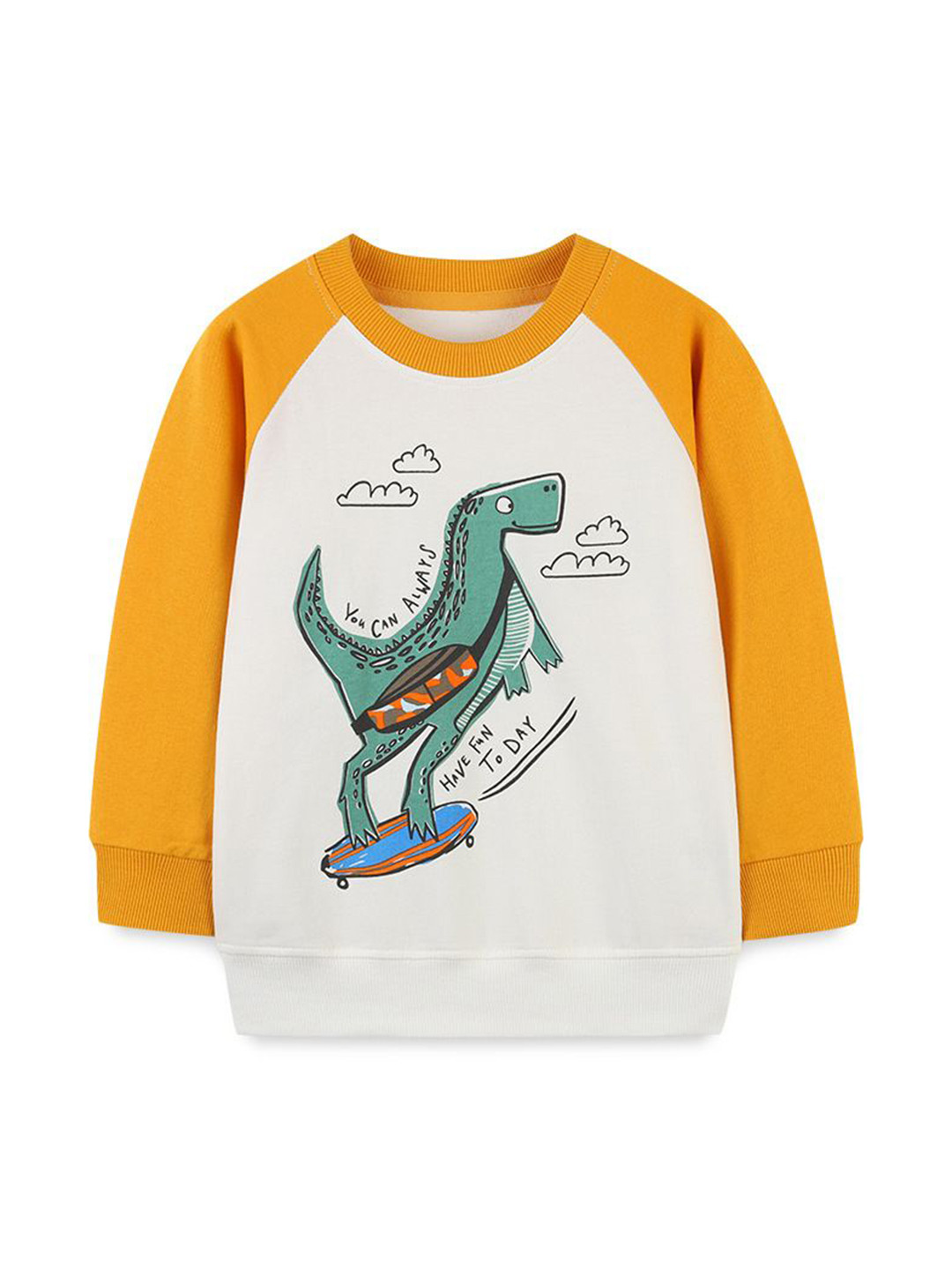 

StyleCast Boys Printed Sweatshirt, White