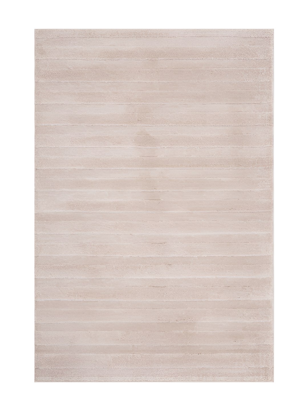 

Sapana Carpet-Mats Beige Striped Anti-Skid Woollen Carpet