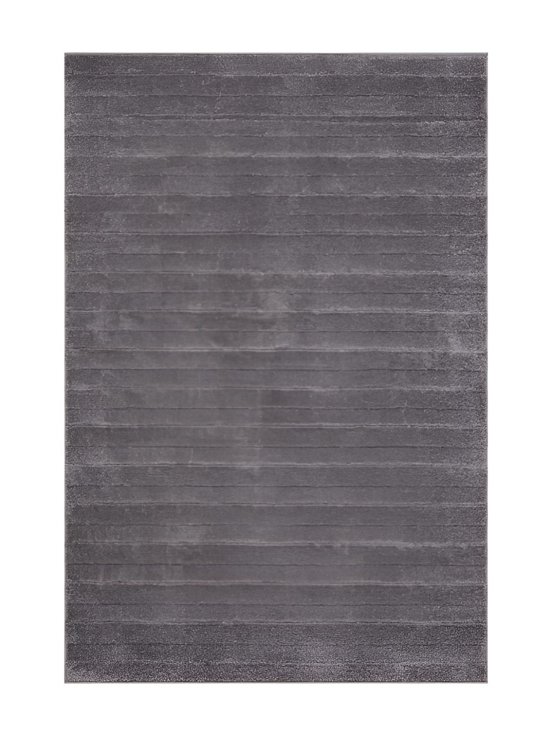 

Sapana Carpet-Mats Grey Striped Anti-Skid Woollen Carpet