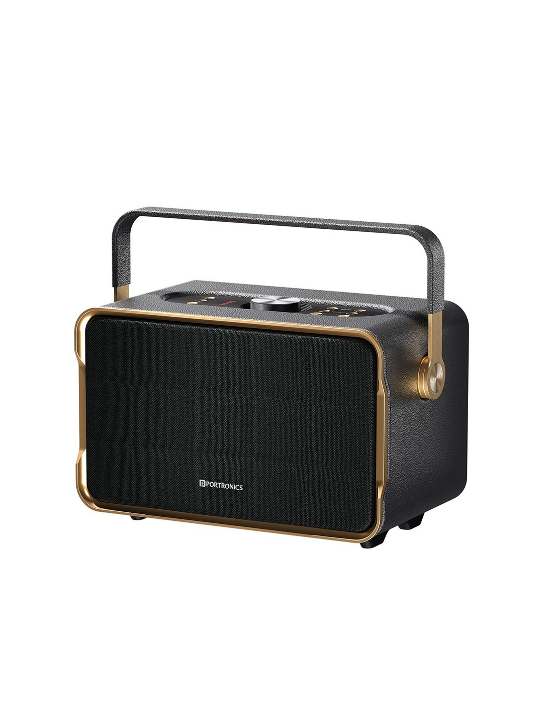 

Portronics Harmony 80W Wireless Portable HD Sound Speaker, Black