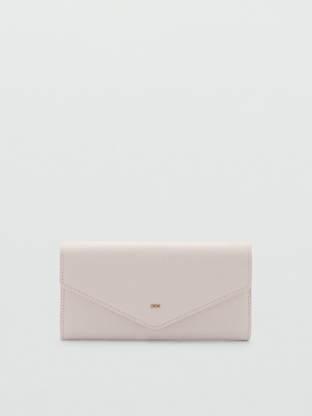 

MANGO Women Envelope Wallet, Off white