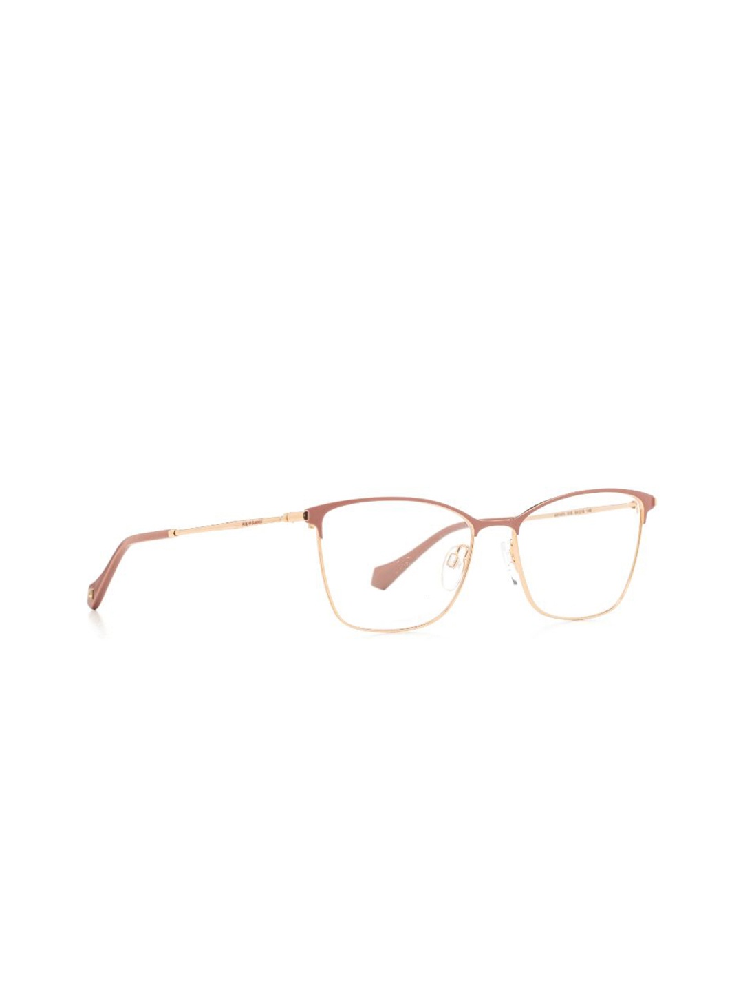 

Ana Hickmann Women Full Rim Square Frames, Gold