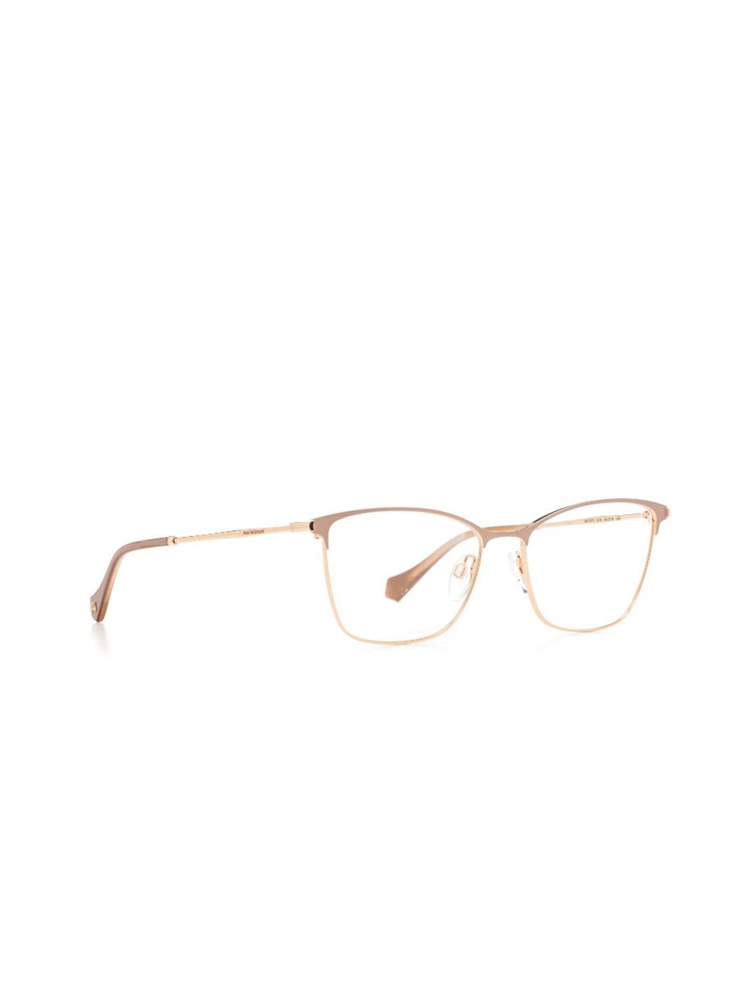 

Ana Hickmann Women Full Rim Cateye Frames, Gold