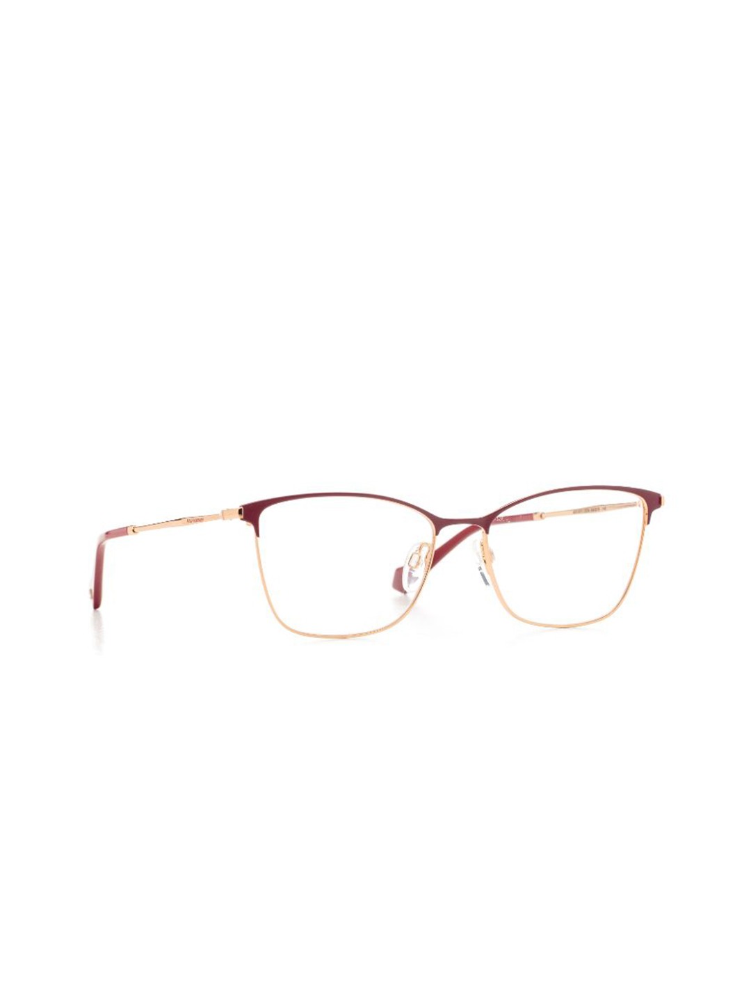 

Ana Hickmann Women Full Rim Cateye Frames, Gold