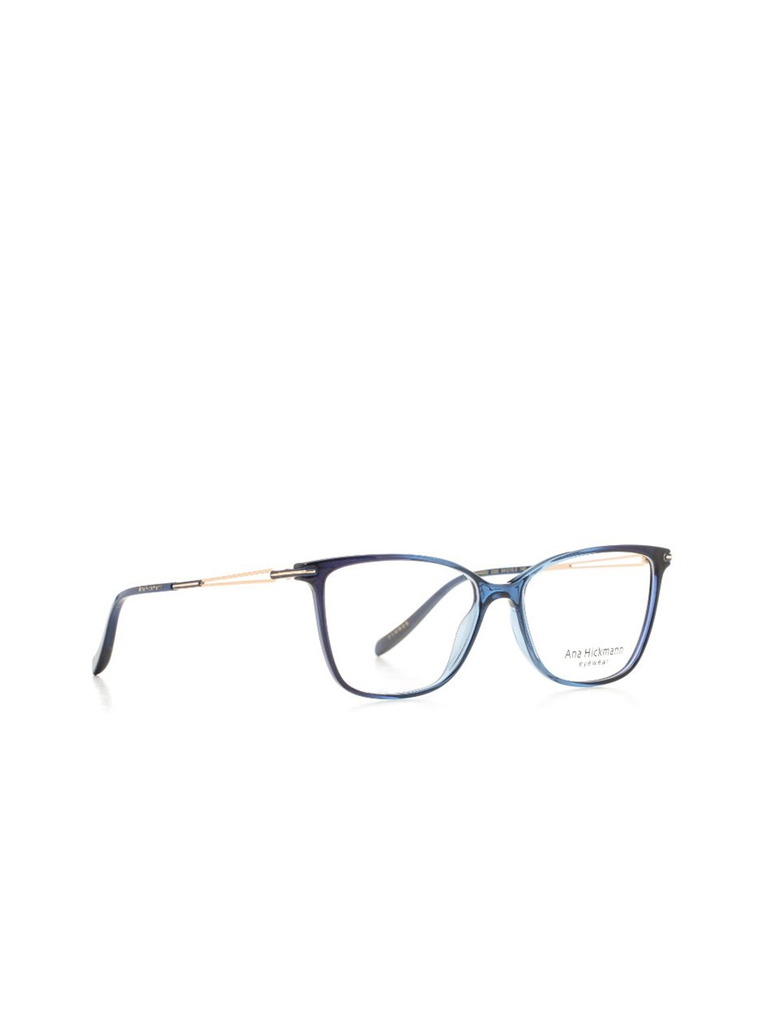 

Ana Hickmann Women Full Rim Cateye Frames, Blue