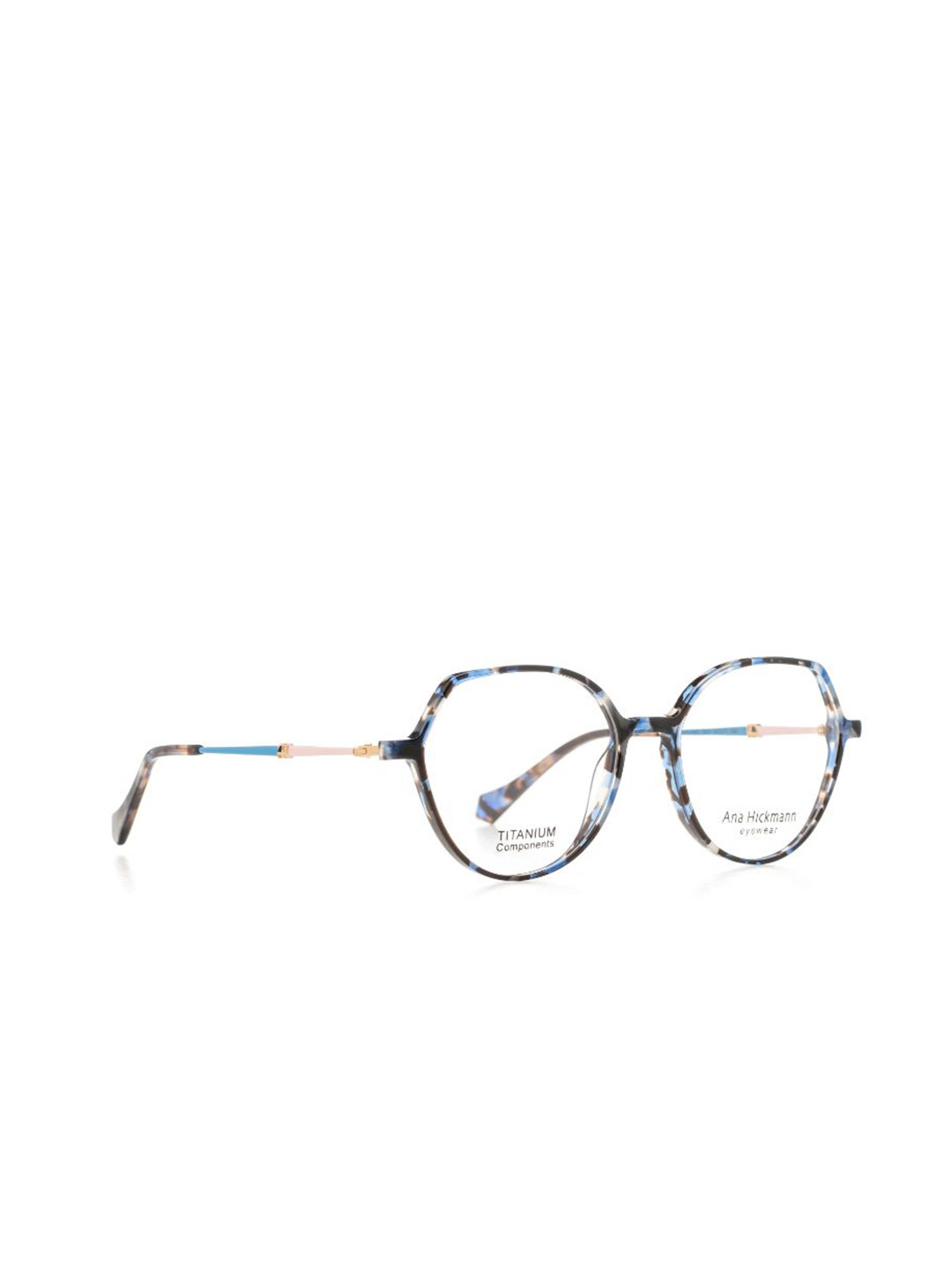 

Ana Hickmann Women Full Rim Oversized Frames, Blue