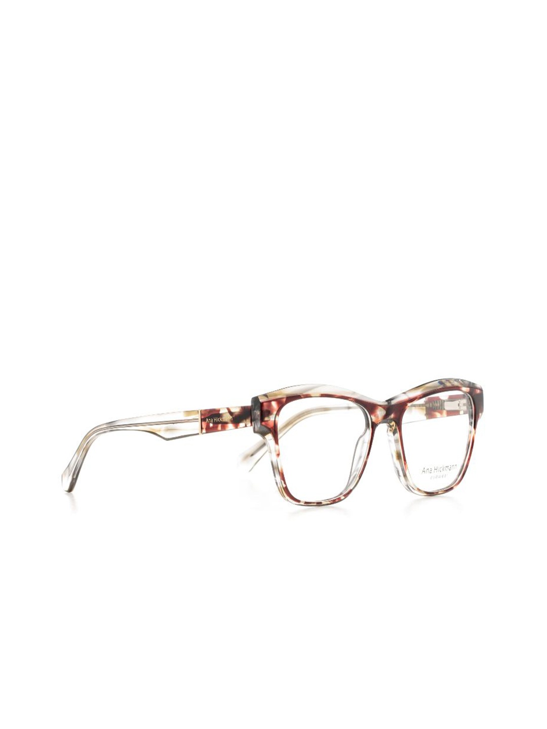 

Ana Hickmann Women Abstract Full Rim Cateye Frames, Transparent