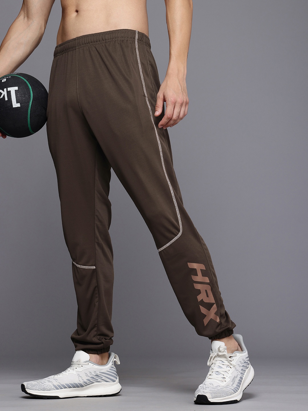 

HRX by Hrithik Roshan Men Rapid Dry Training Track Pants, Grey