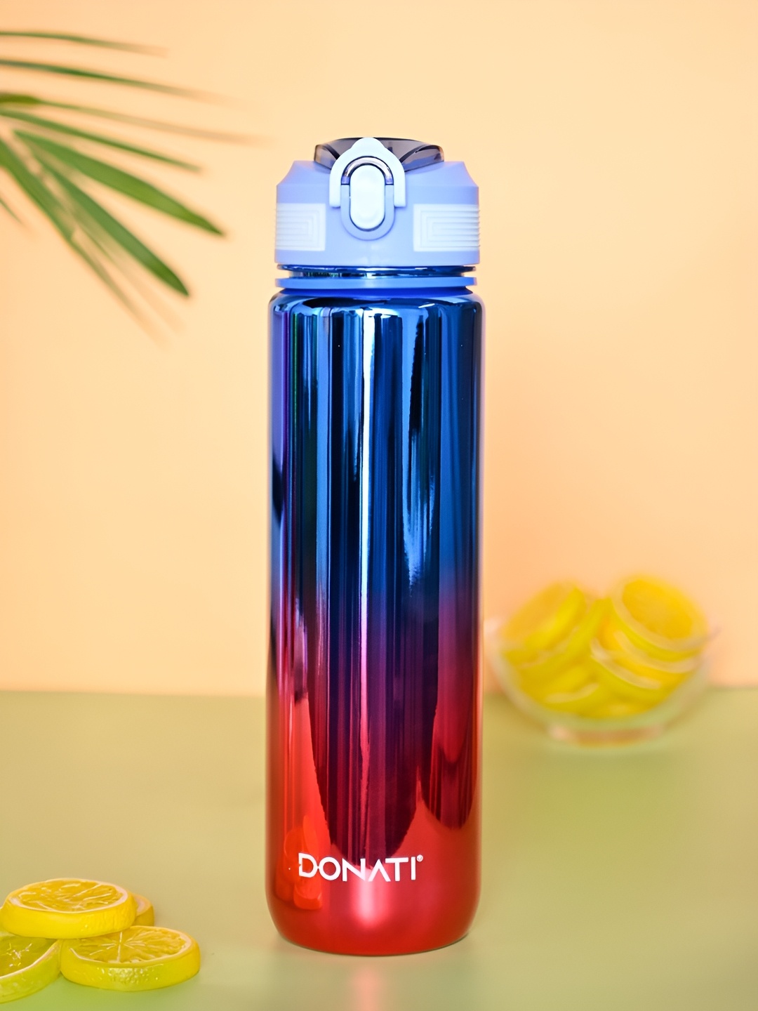 

MARKET99 Blue & Red Colourblocked Sipper Water Bottle 1 L