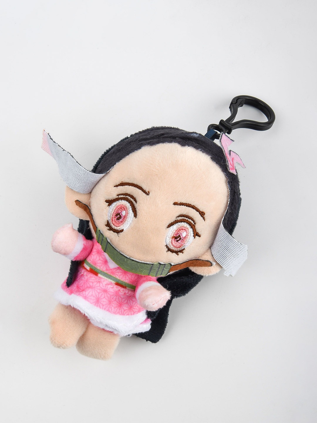 

COMICSENSE Little Demon Plushie Anime Plush Key Chain, Pink