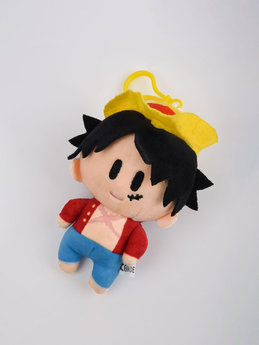 

COMICSENSE Captain Pirates Plushie Anime Key chain, Red