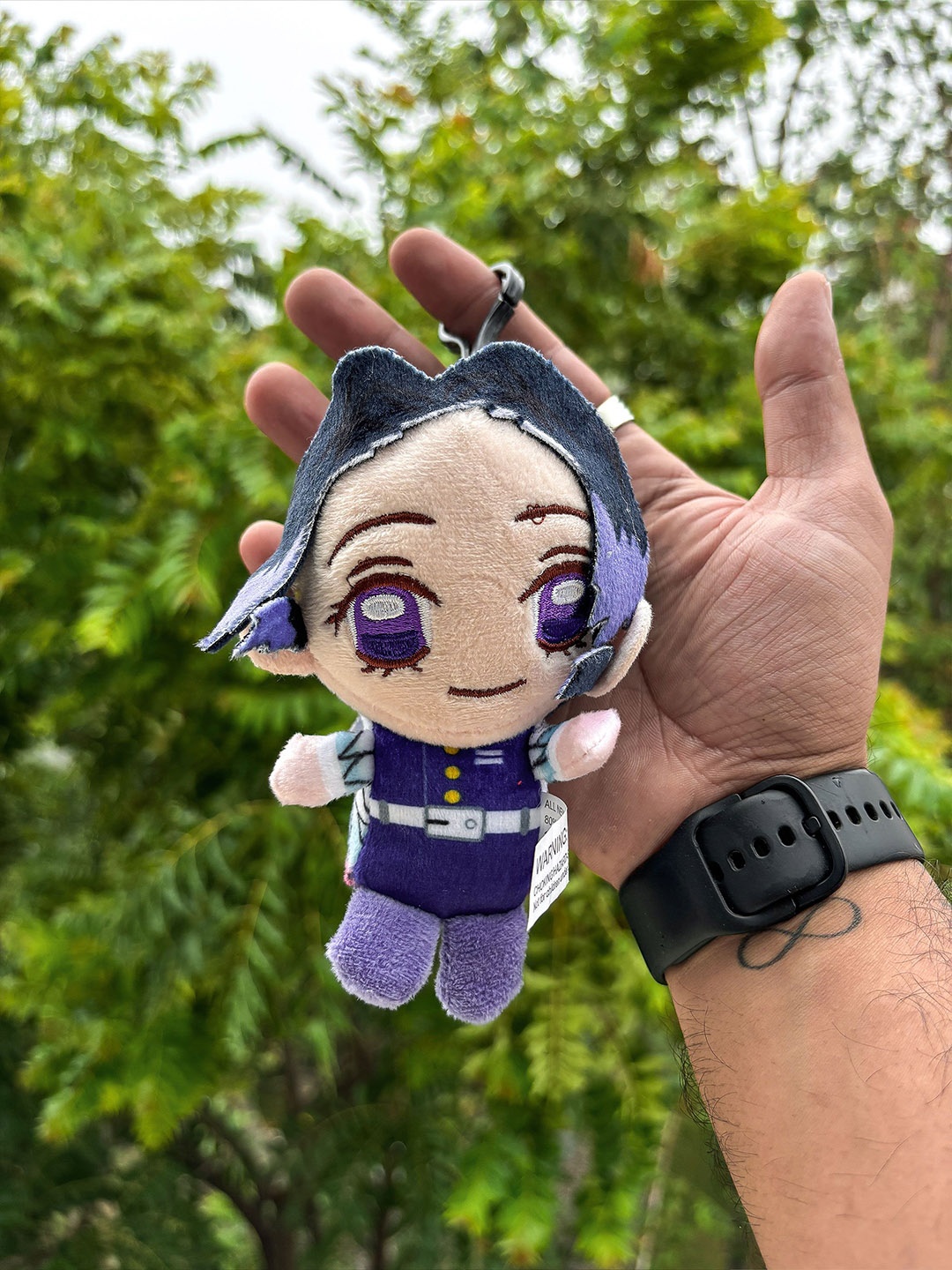 

COMICSENSE Demon Slayer Anime Key chain, Purple