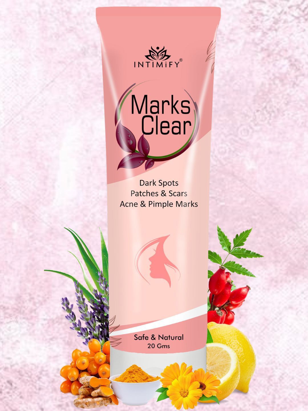 

INTIMIFY Marks Clear Cream With Aloe Vera - 20g, White