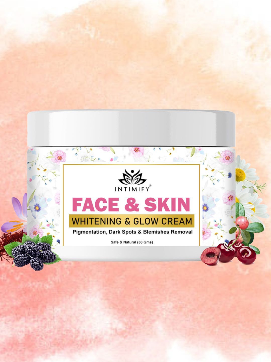 

INTIMIFY Face & Skin Whitening Cream - 50g, White
