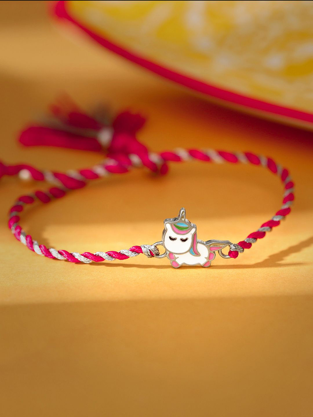 

GIVA Boys 925 Silver Unicorn Thread Rakhi