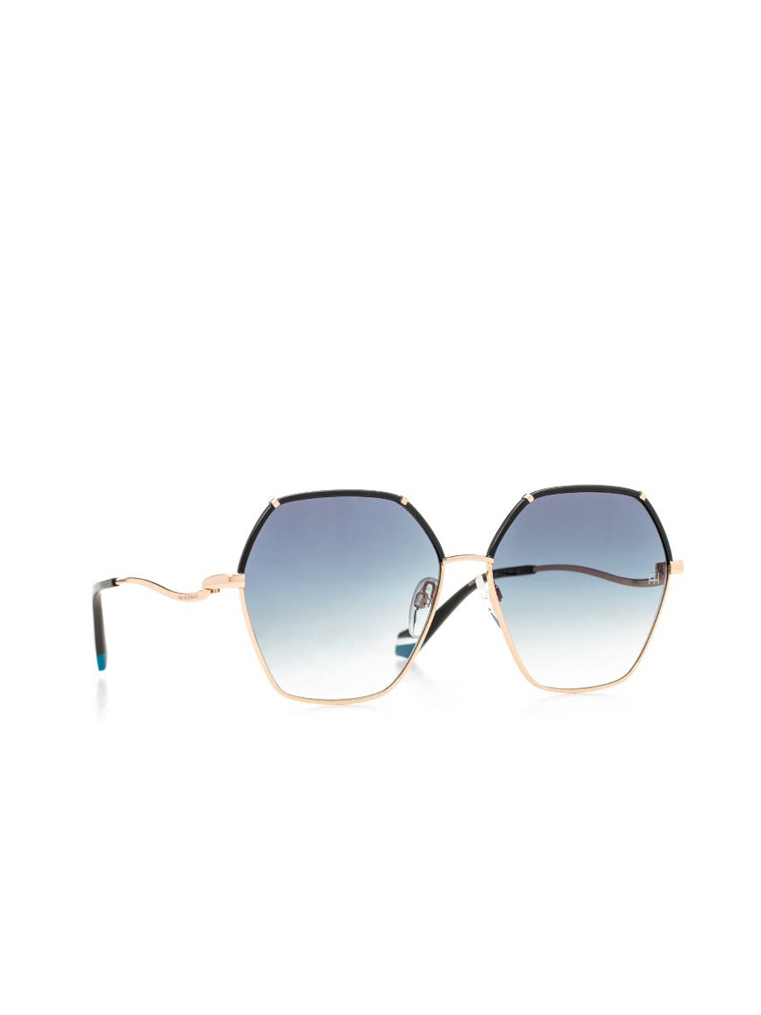 Ana Hickmann Women Full Rim Oversized Sunglasses with UV Protected Lens, Green