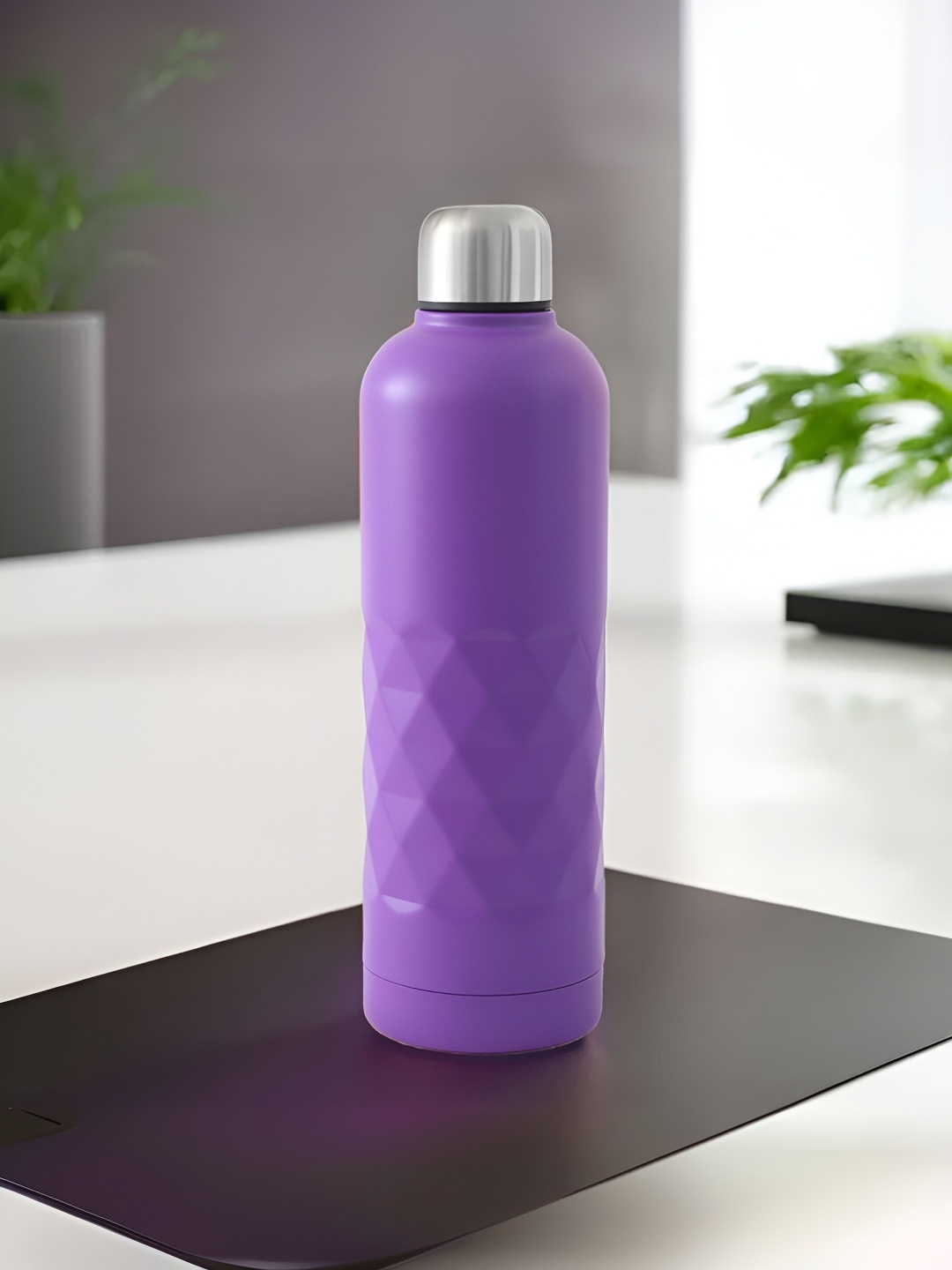 

The Better Home Purple Single Stainless Steel Single Wall Vacuum Water Bottle