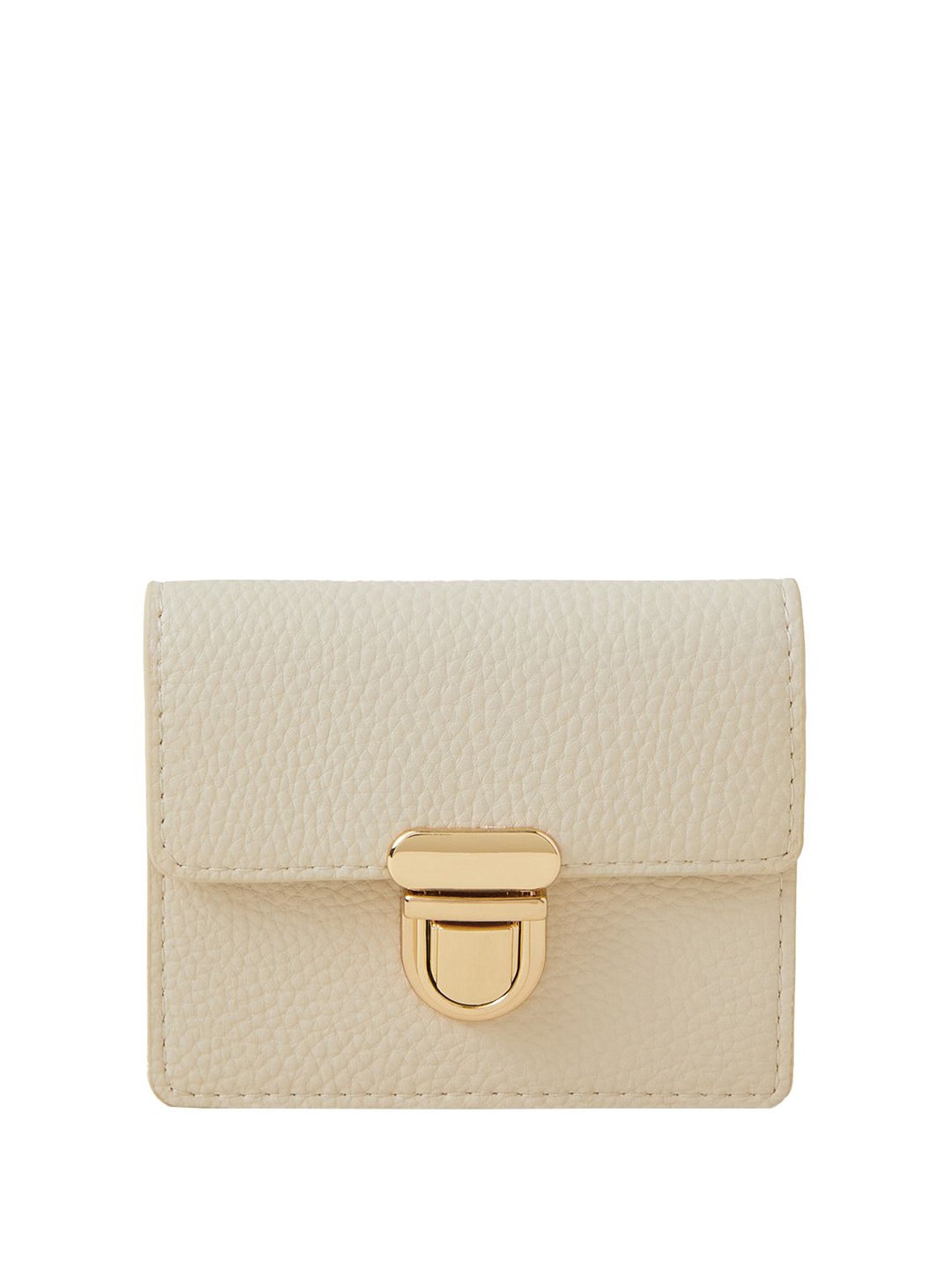 

Accessorize Women PU Card Holder, Cream