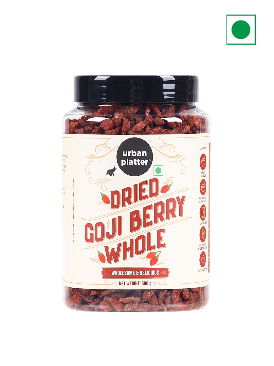 

URBAN PLATTER Goji Berries- 500g, Red