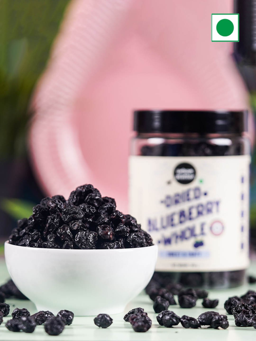 

URBAN PLATTER Dried Blueberries 250 g, Black