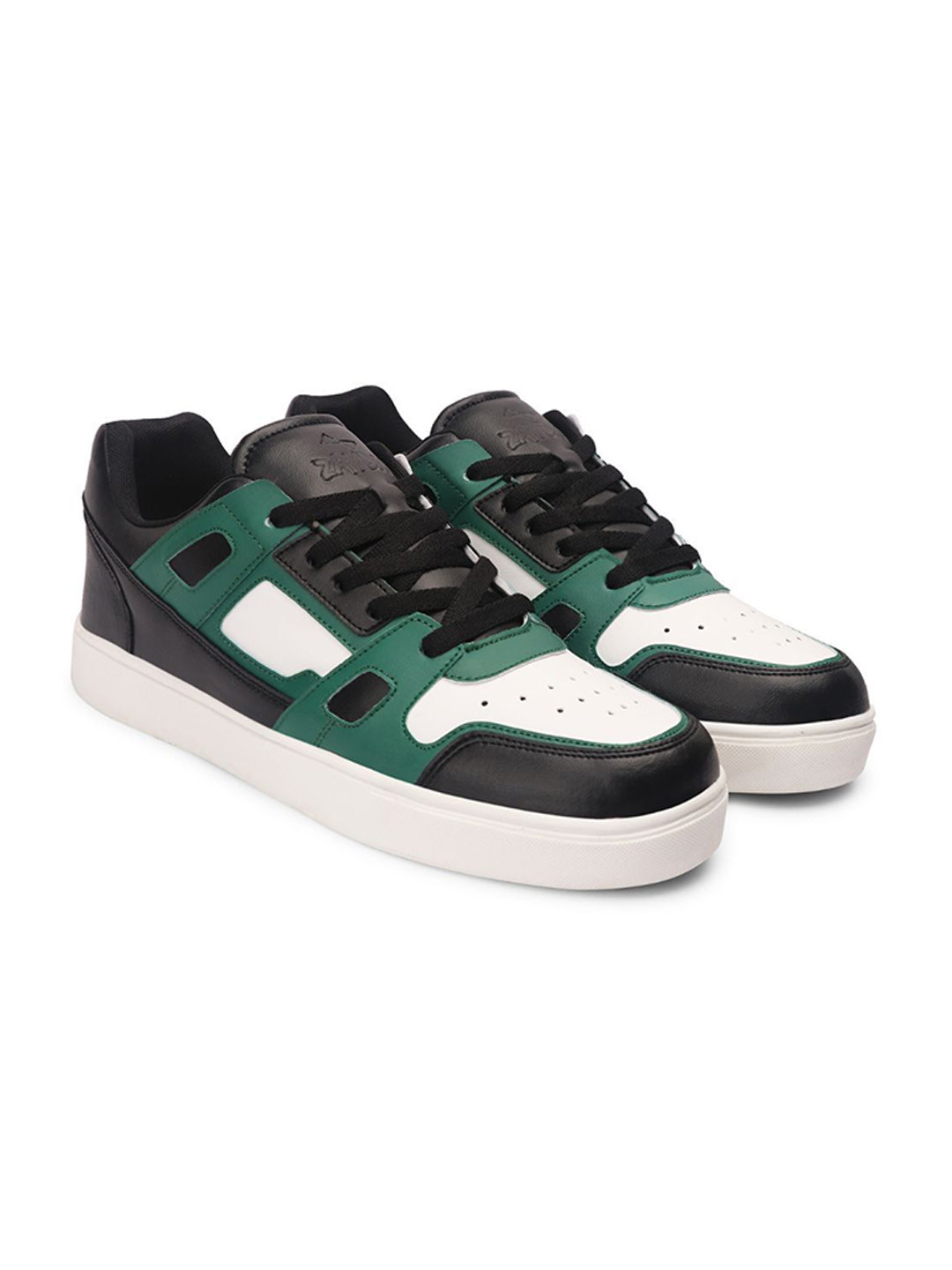 

ZAYDN ELEVEN-ELEVEN Men Colourblocked Sneakers, Black