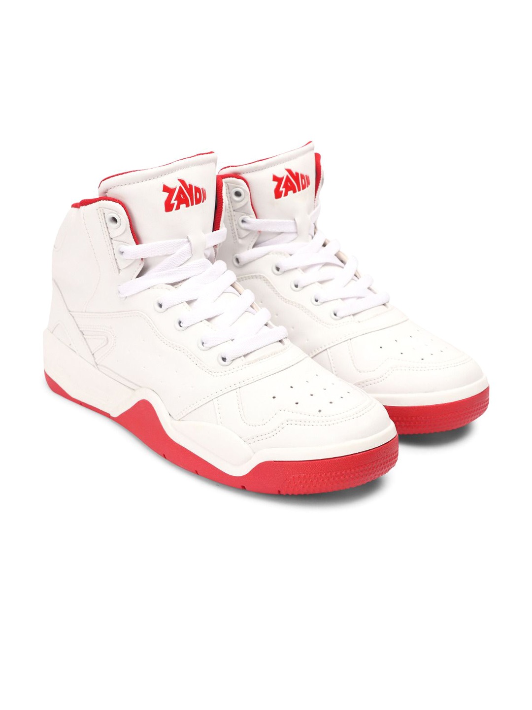 

ZAYDN Men Colourblocked Sneakers, White