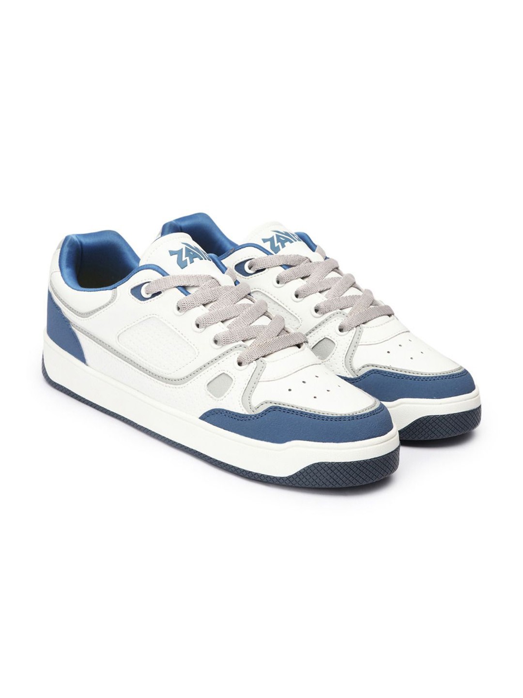 

ZAYDN Men Colourblocked Lace-Ups Smart Casual Sneakers, White