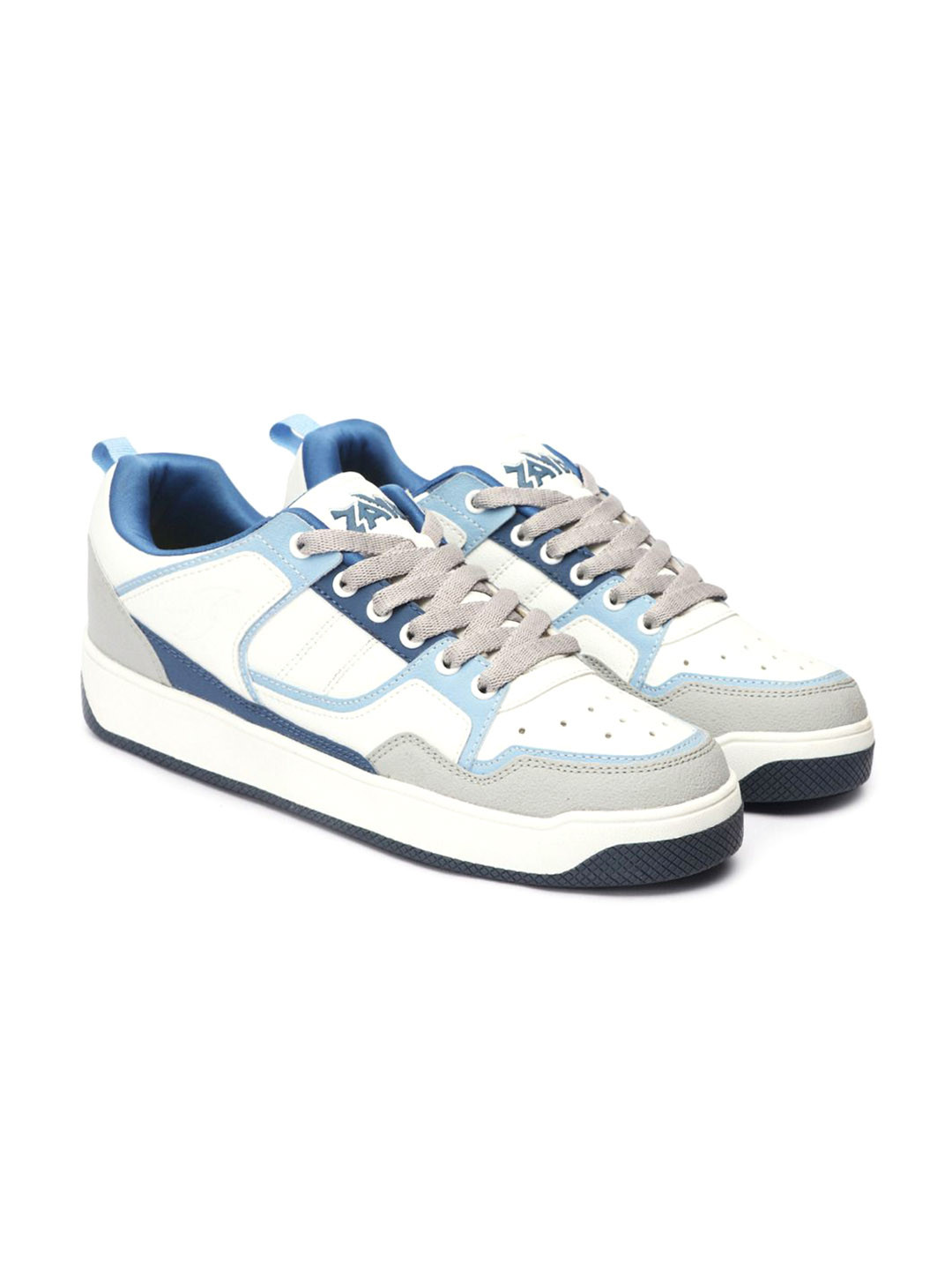 

ZAYDN Men Colourblocked Sneakers, White