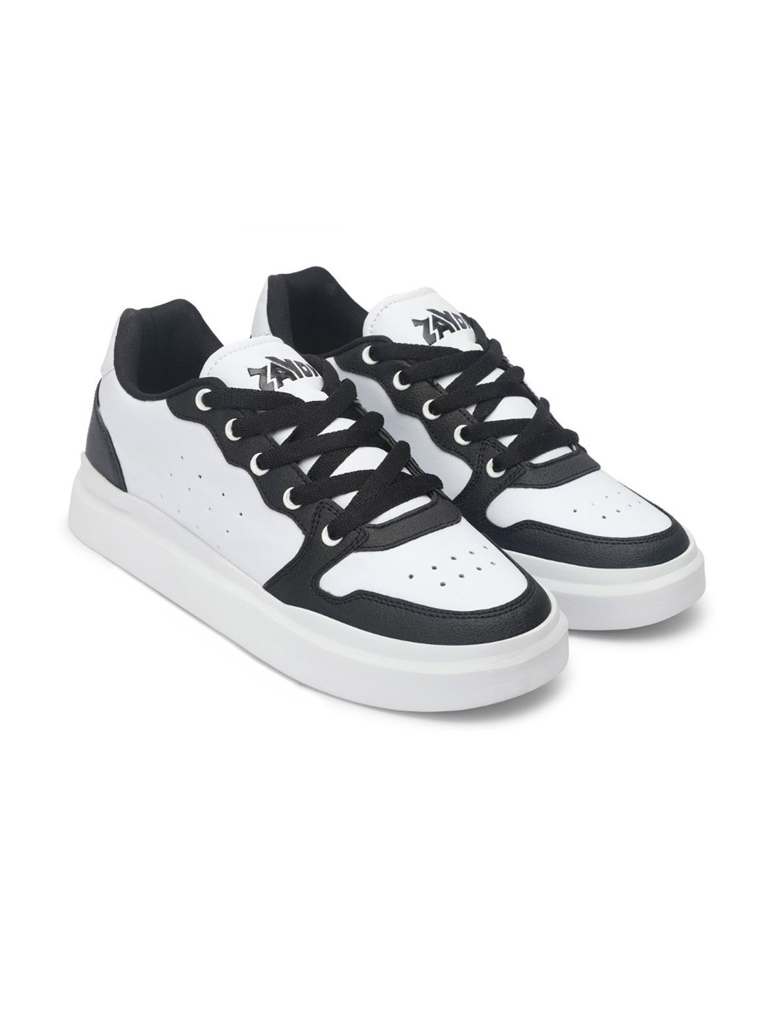 

ZAYDN Men color block Smart Casual Sneakers, White