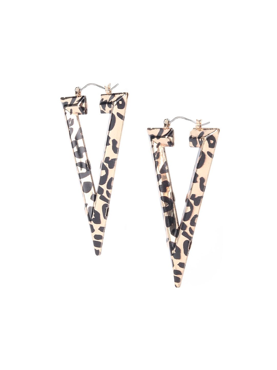 

ODETTE Gold-Plated Drop Earrings, Black