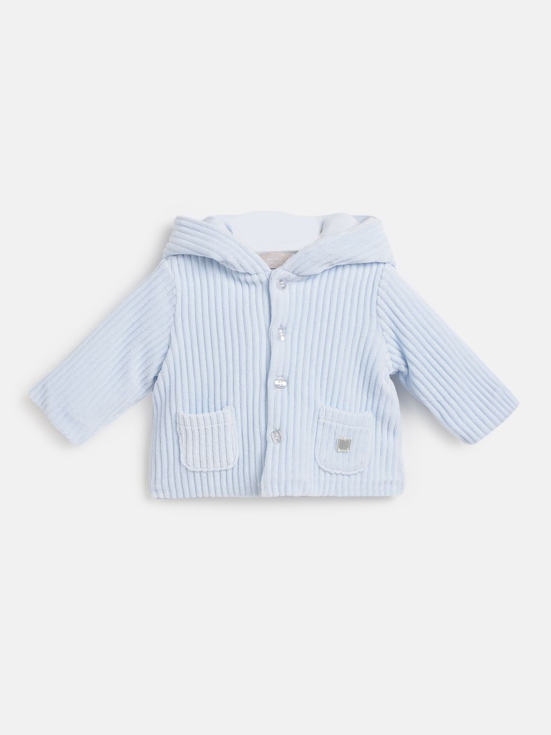 

Chicco Boys Striped Hooded Sweatshirt, Blue