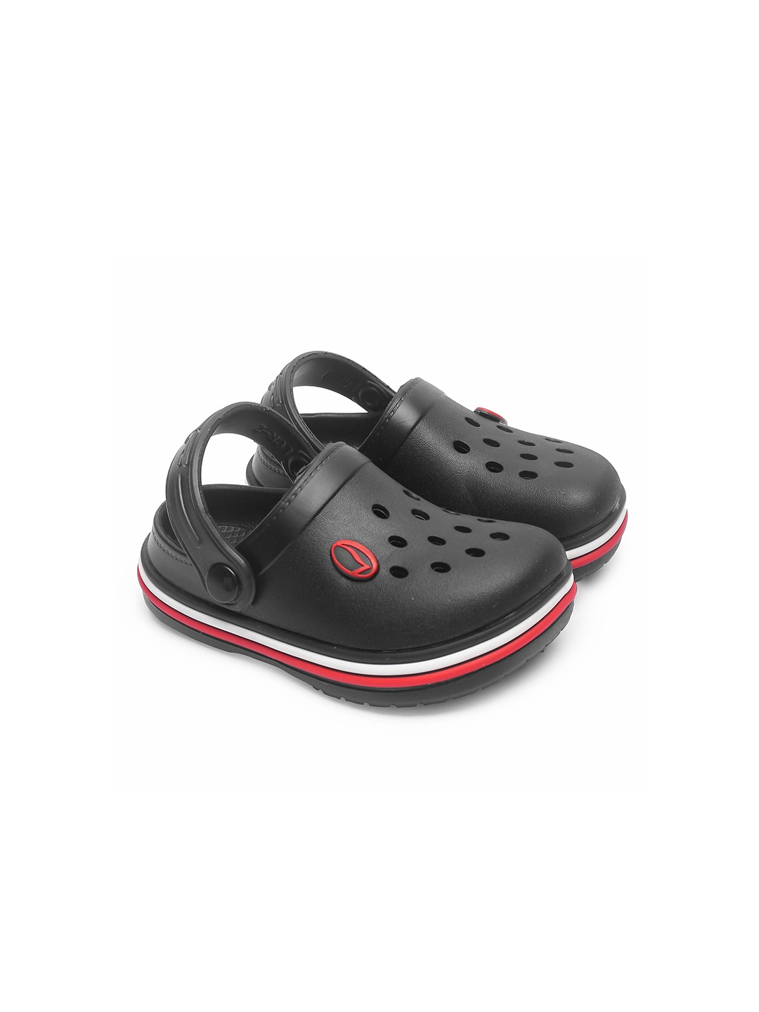 

Lancer Unisex Kids Rubber Clogs, Black