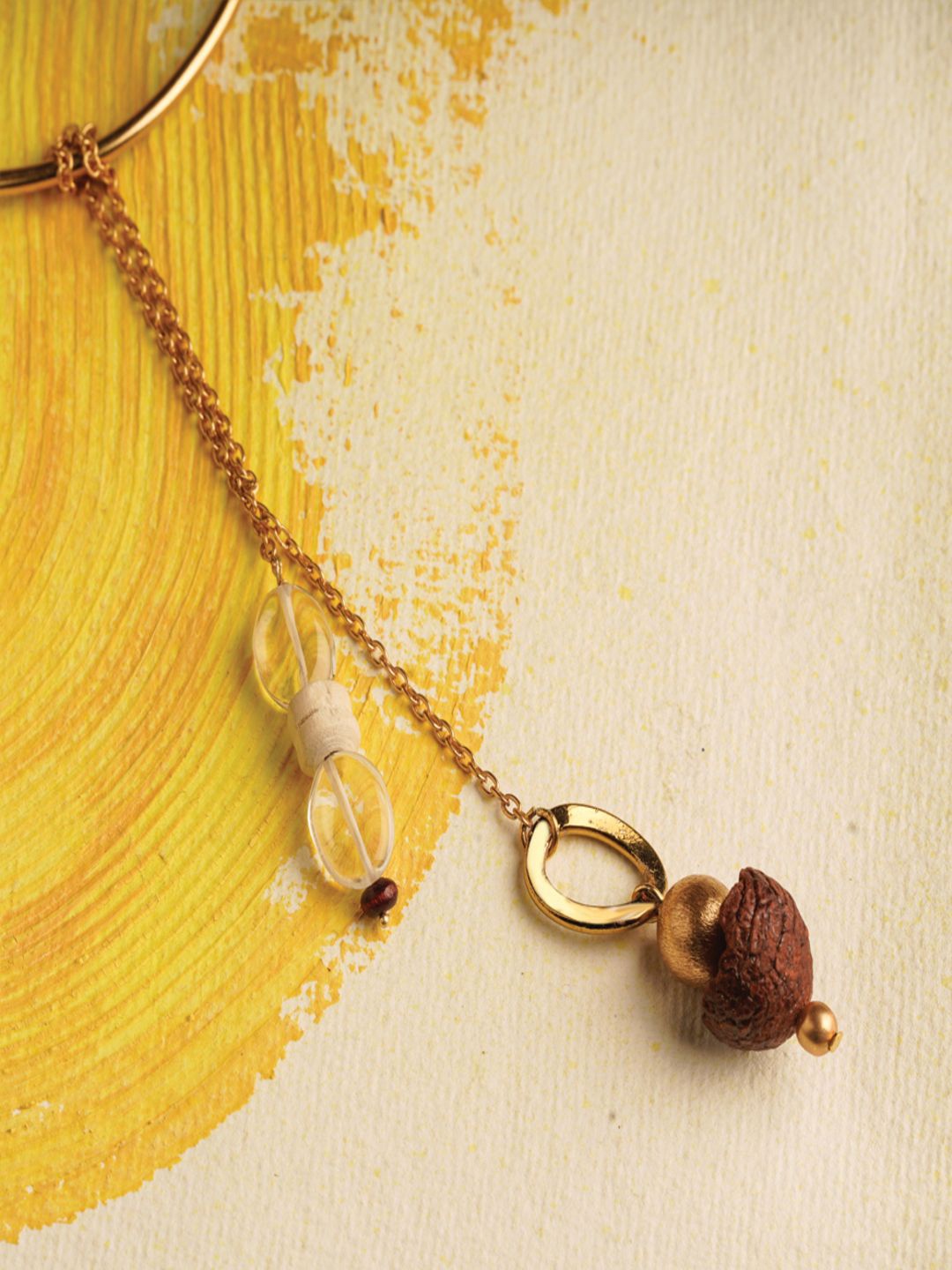 

Suhani Pittie 22kT Gold Plated Lumba Rakhi