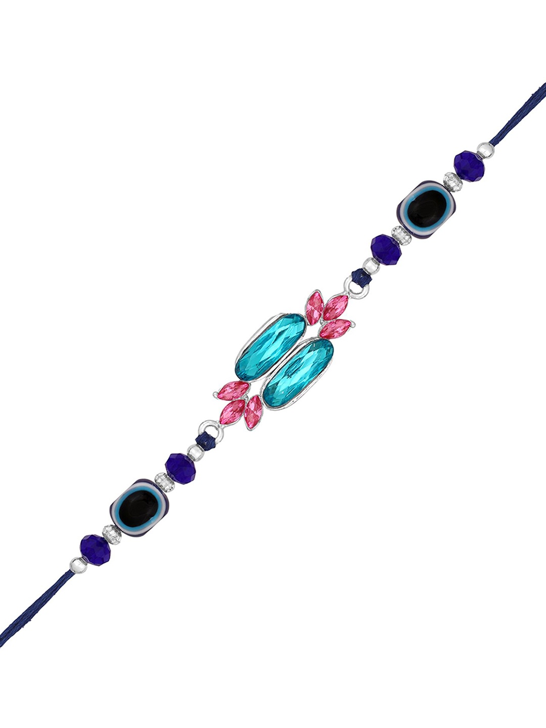 

Mahi Classic Evil Eye Bhaiya Rakhi, Blue