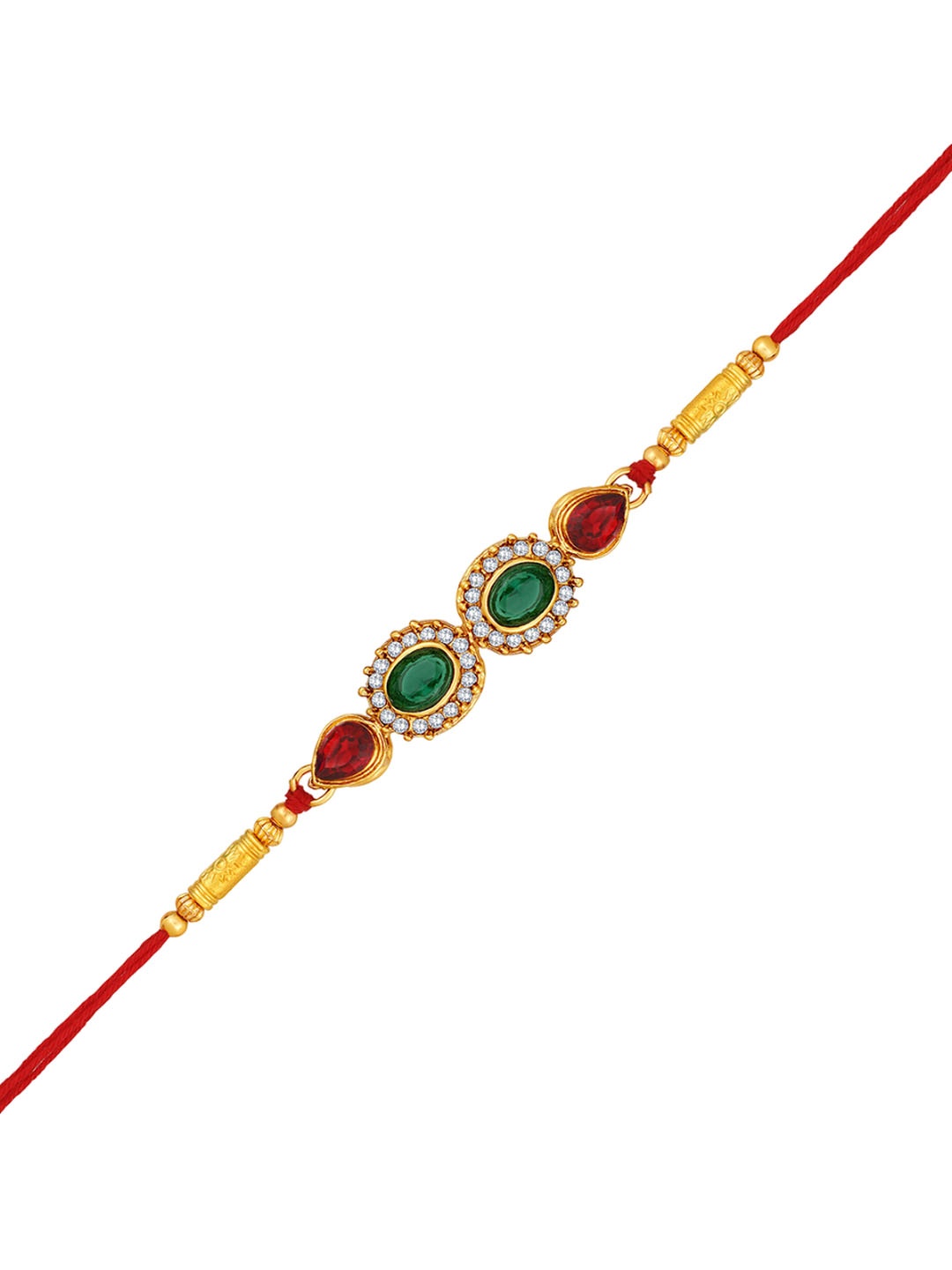 

Mahi Classic Bhaiya Thread Rakhi, Gold