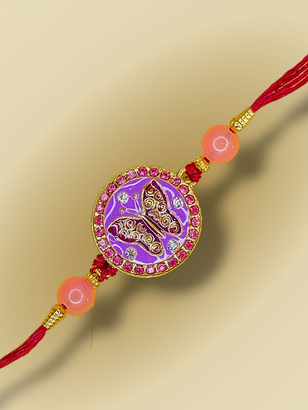 

Mahi Wraparound Rakhi, Red